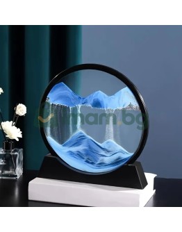 3D пясъчен часовник движещ живопис